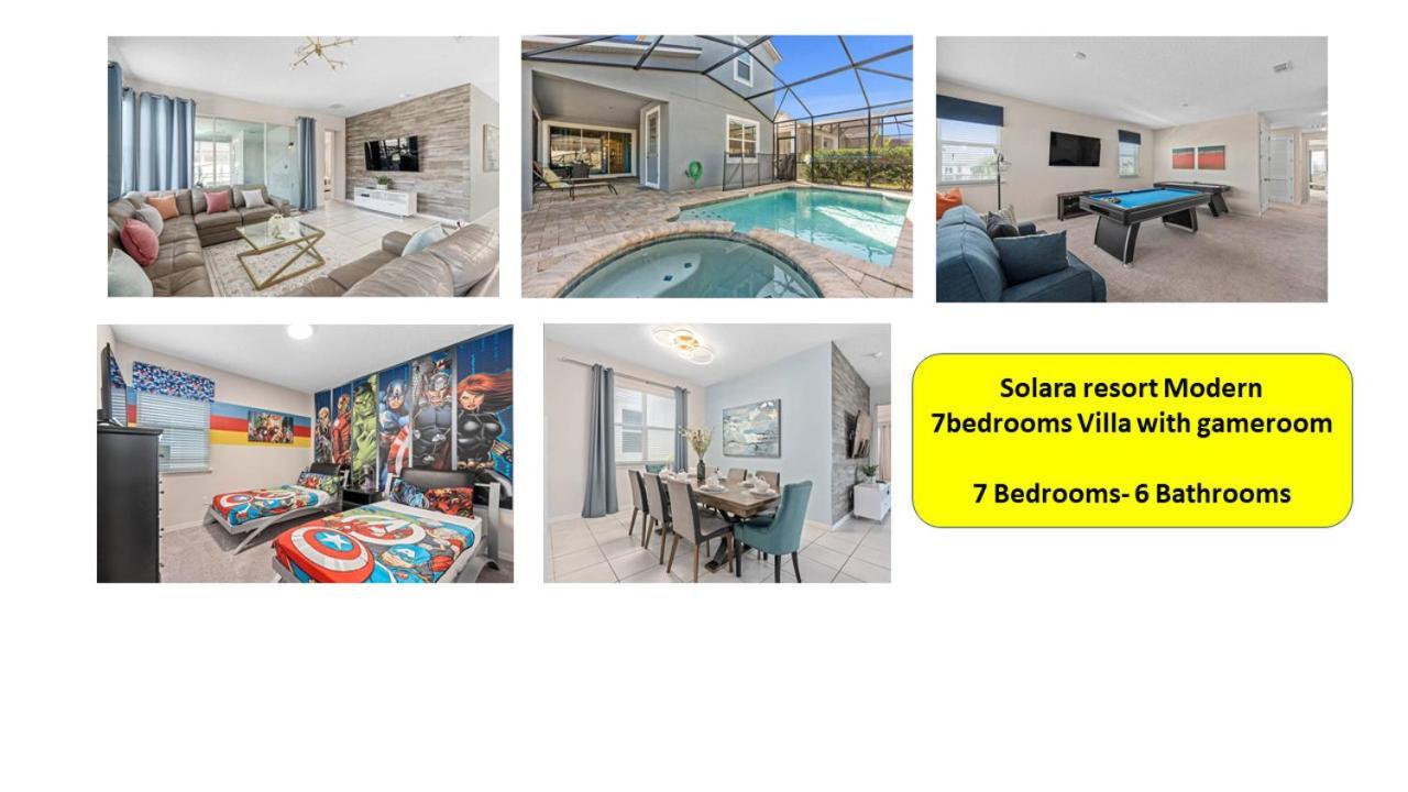 Modern Solara Villa With Pool, 7Bd Kissimmee Εξωτερικό φωτογραφία